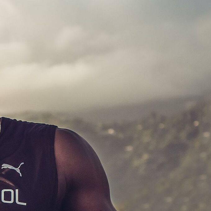 Usain Bolt pour REGUPOL Usain Bolt pour REGUPOL